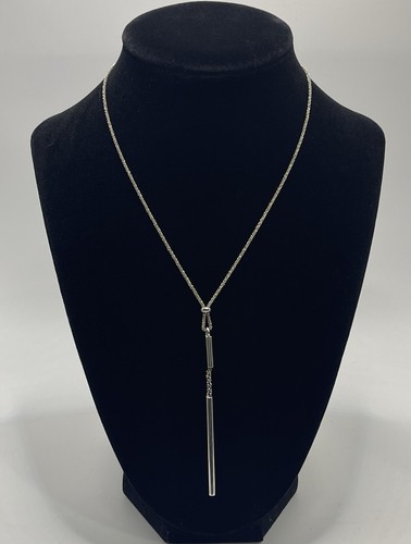 Stylish Dainty Silpada Waters Edge Sterling Silver Lariat Necklace N3231