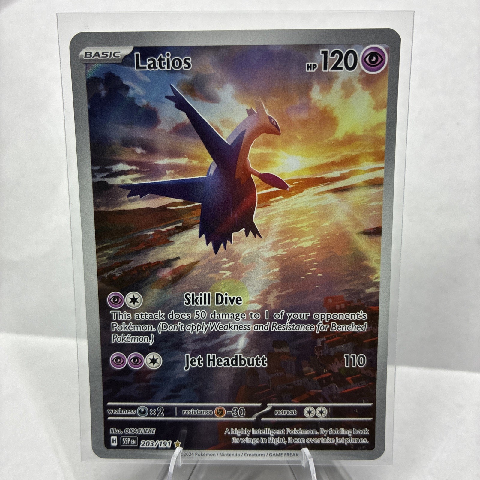 Latios 203/191 Sv08: Surging Sparks Holo