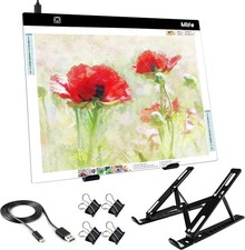 Mlife A3/A4 Light Board Kits for Diamond Art Painting, Tracing Light Box, Light