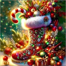 Christmas Diamond Art Kits for Adults - Diamond Painting Kits for Adults Beginne