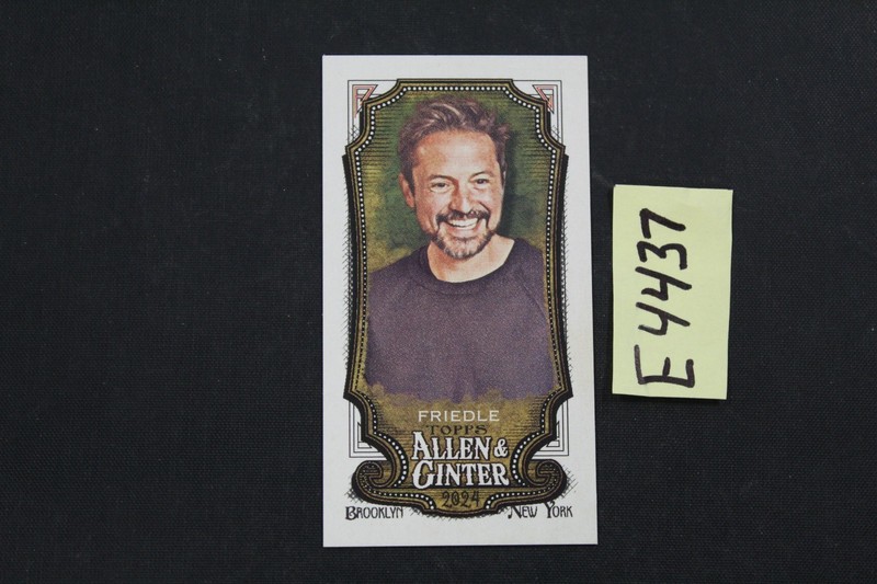 2024 Allen & Ginter Will Friedle #285 Hand Numbered /25 Brooklyn Back (E4437