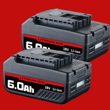 2PACK 6.0Ah 18V Li-ion Battery For Bosch GBA BAT609 BAT610 BAT618 17618 25618-01