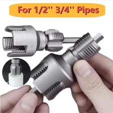 Universal Pipe Threading Tool Internal External Thread Hand Tool For Plumbing