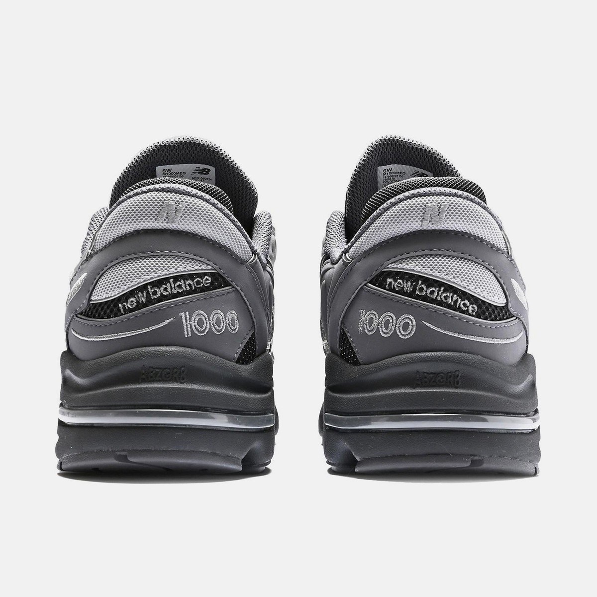 New Balance 1000 [M1000MEG] Men Casual Shoes Dark Gray/Silver | eBay