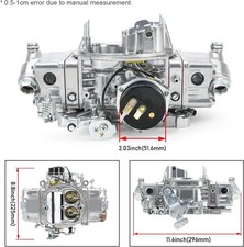 Car Carburetor 750 Cfm For Holley Quickfuel Brawler E-choke Double Pumper