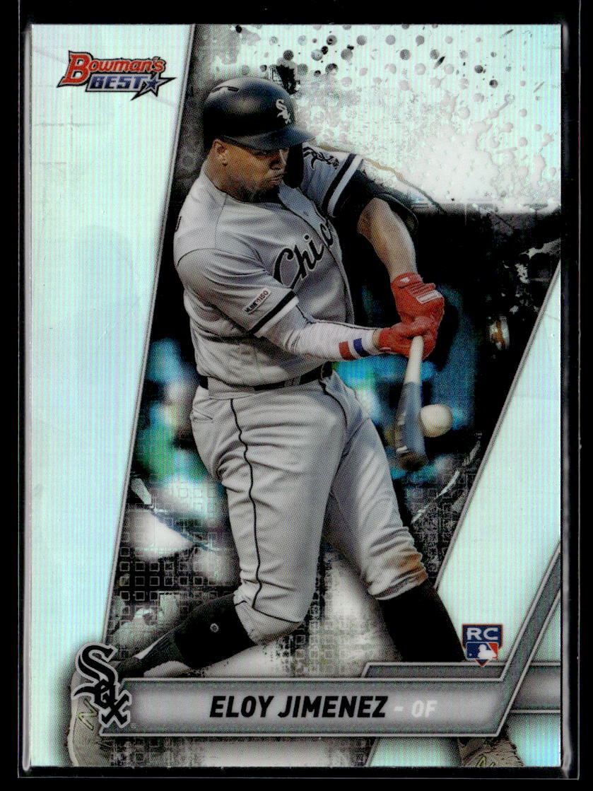 Eloy Jimenez RC - 2019 Bowman's Best Refractor Rookie #18 Chicago White Sox