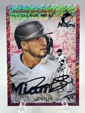 Jordan Groshans 2023 Topps Chrome Platinum Anniversary Fuchsia Refractor RC /100