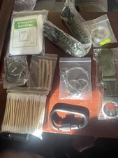 Basic Outdoor Emergency Gear Survival Kit Camping Hiking Tactical Backpack US