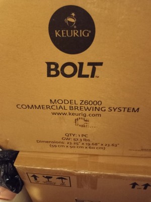 KEURIG® Z6000 BOLT Commercial Coffee 