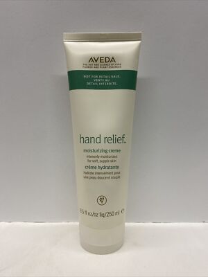 Aveda hand relief cream creme moisturizing 8.5 oz  250 ml Professional Size!!