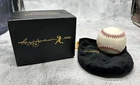 Stan Musial Signed Autographed Rawlings Baseball St. Louis Cardinals HOF 69 #N