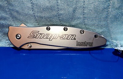 SNAP-ON TOOLS KERSHAW SPEEDSAFE LEEK 1660SO Silver Knife Ken Onion