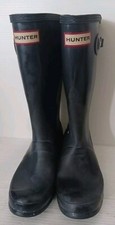 Hunter Original Kids Matte Rain Boots JFT6000RMA Black Size 3G/4B regular