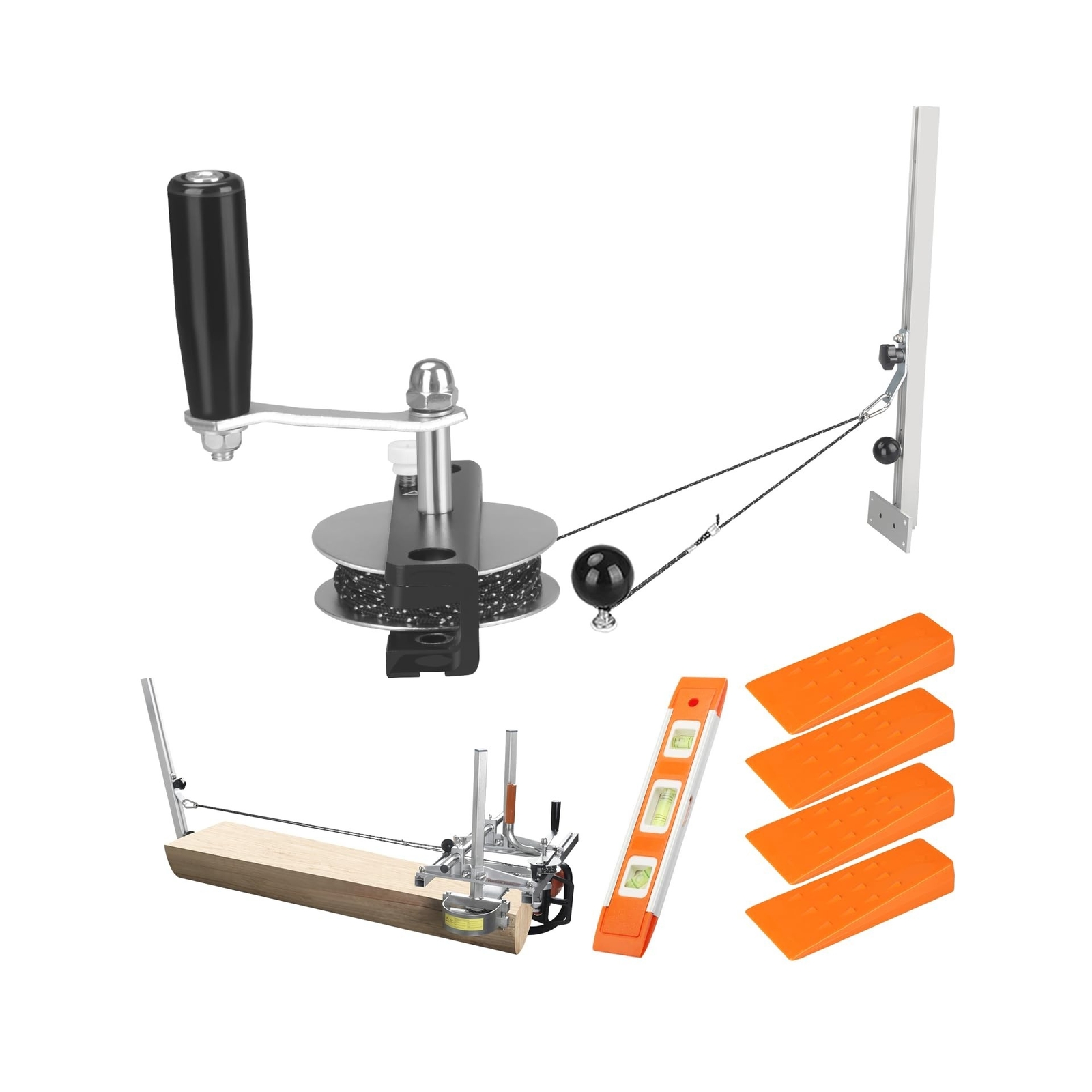 HOTYELL Chainsaw Mill Winch Kit for Chain Saw Milling Efficient Chainsaw Ac... eBay