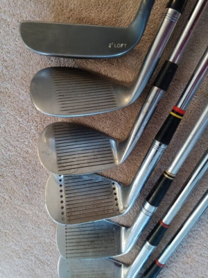 TZ GOLF - VINTAGE SUNDAY SET Spalding BLADES 3,5,7,9, Irons 52*,58