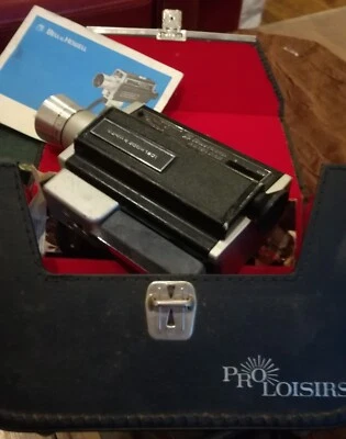 Ancienne caméra Bell et Howell pour collectionneur dans sa boite d'origine - Photo 1/4
