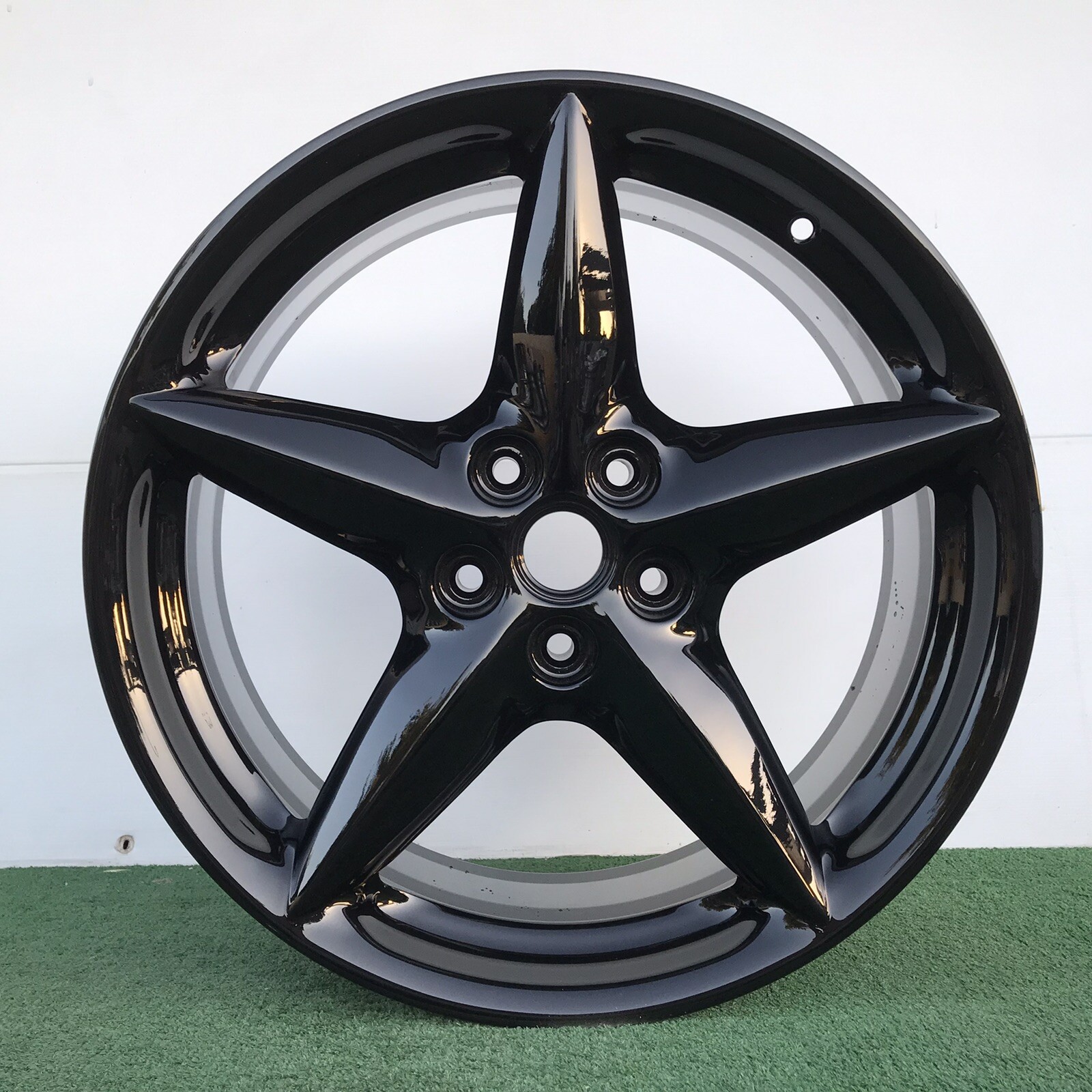 FERRARI 360 MODENA 18" GENUINE FACTORY OEM NEW POWDER COAT FRONT WHEEL RIM