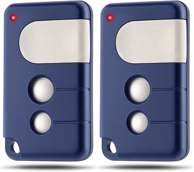 2x Ersatz Handsender 433MHz für Chamberlain 4330E 4332E 4333E 4335E LiftMaster 