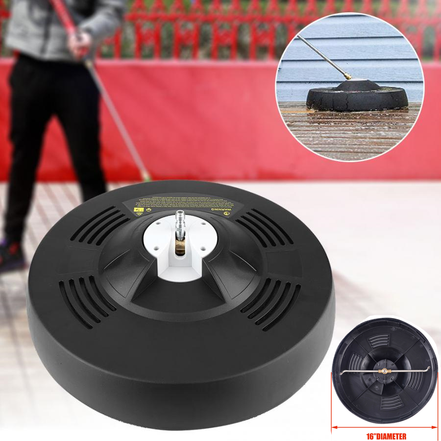 16" Pressure Washer Surface Cleaner 3000PSI Stainless Steel Patio