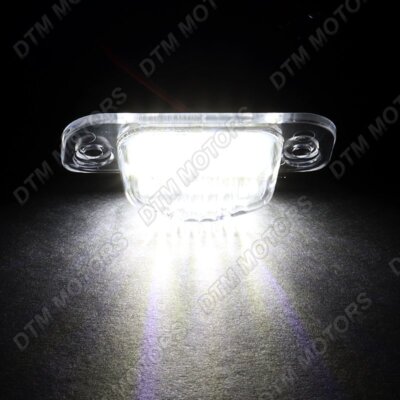 For VW Golf MK3 Polo 3 Classic Variant Seat White SMD LED License Plate Lights