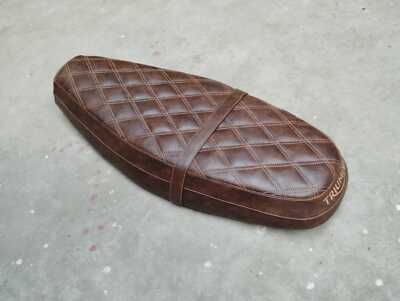 TRIUMPH T120V シート Triumph Bonneville T100/T120/Street Twin Quilted Design Seat
