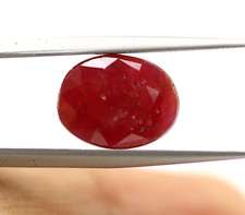 Natürliche Rubin Lose Oval Schliff 12 X 9 MM Rot Farbe Kenia Erde Mined Gem 8.26