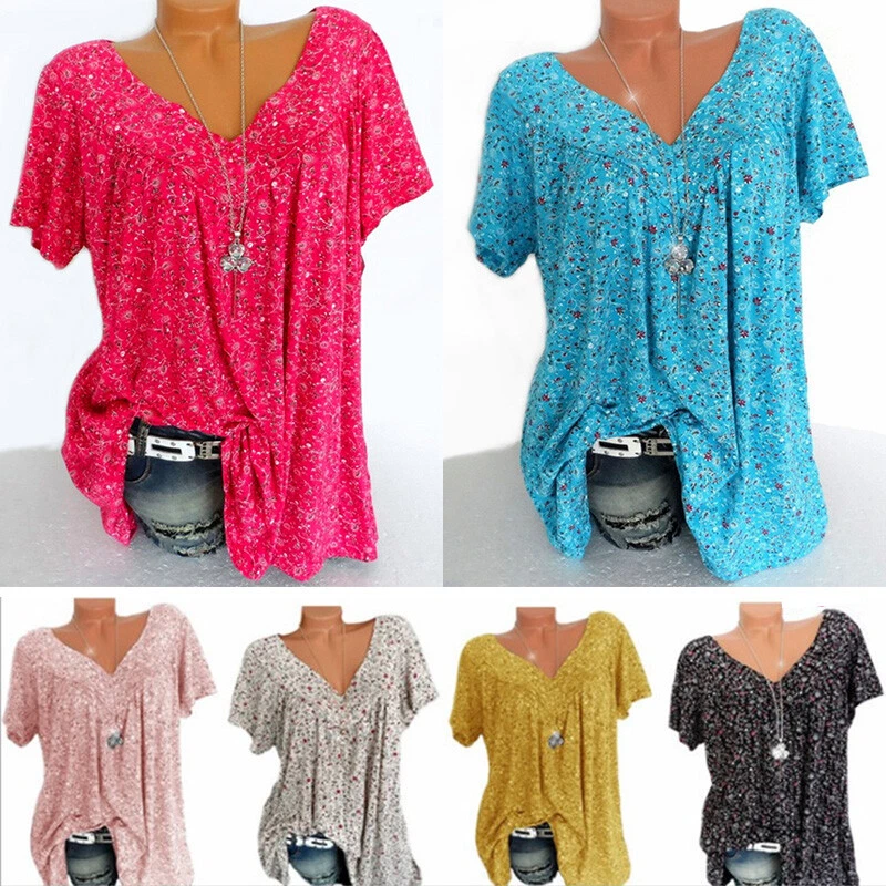 plus size baggy t shirts