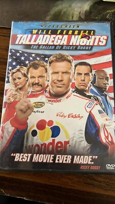 Talladega Nights (DVD, DISC) Will Ferrell (B51-18 - Main Image