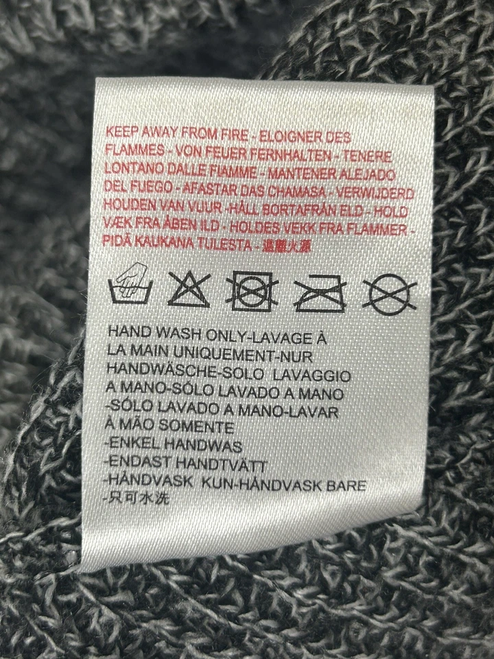 NEFF 豆豆帽成人黑色针织帽男女通用滑雪冬季街头服饰 — 第 4/4 张图片