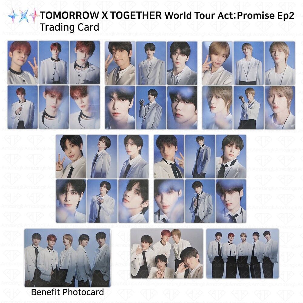 TXT World Tour Act : Promise Ep2 Trading Card Weverse Shop TXT World Tour Act : Promise Ep2 Trading Card Weverse Shop