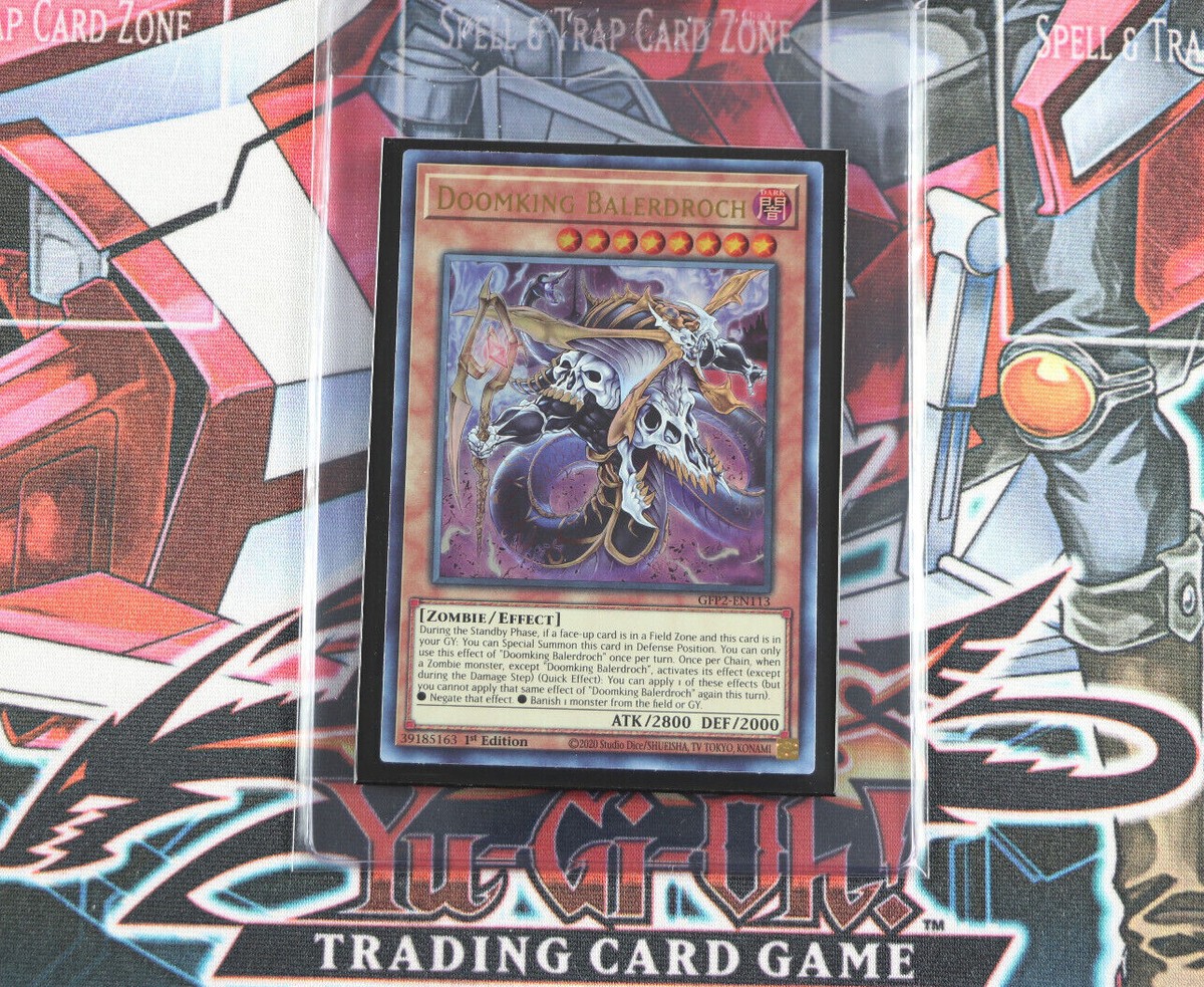 yugioh doomking balerdroch deck 3D Yu-Gi-Oh Card: Doomking Balerdroch. Zombie Madness Overload