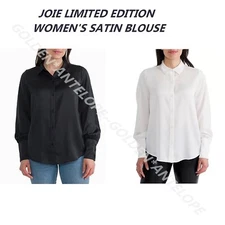 JOIE LIMITED EDITION WOMEN'S SATIN BLOUSE~MULTIPLE COLOR & SIZE NEW