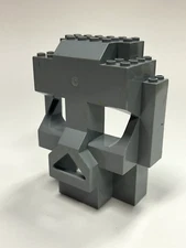 Lego 4x10x10 Rock Skull Panel Support Pirates Castle