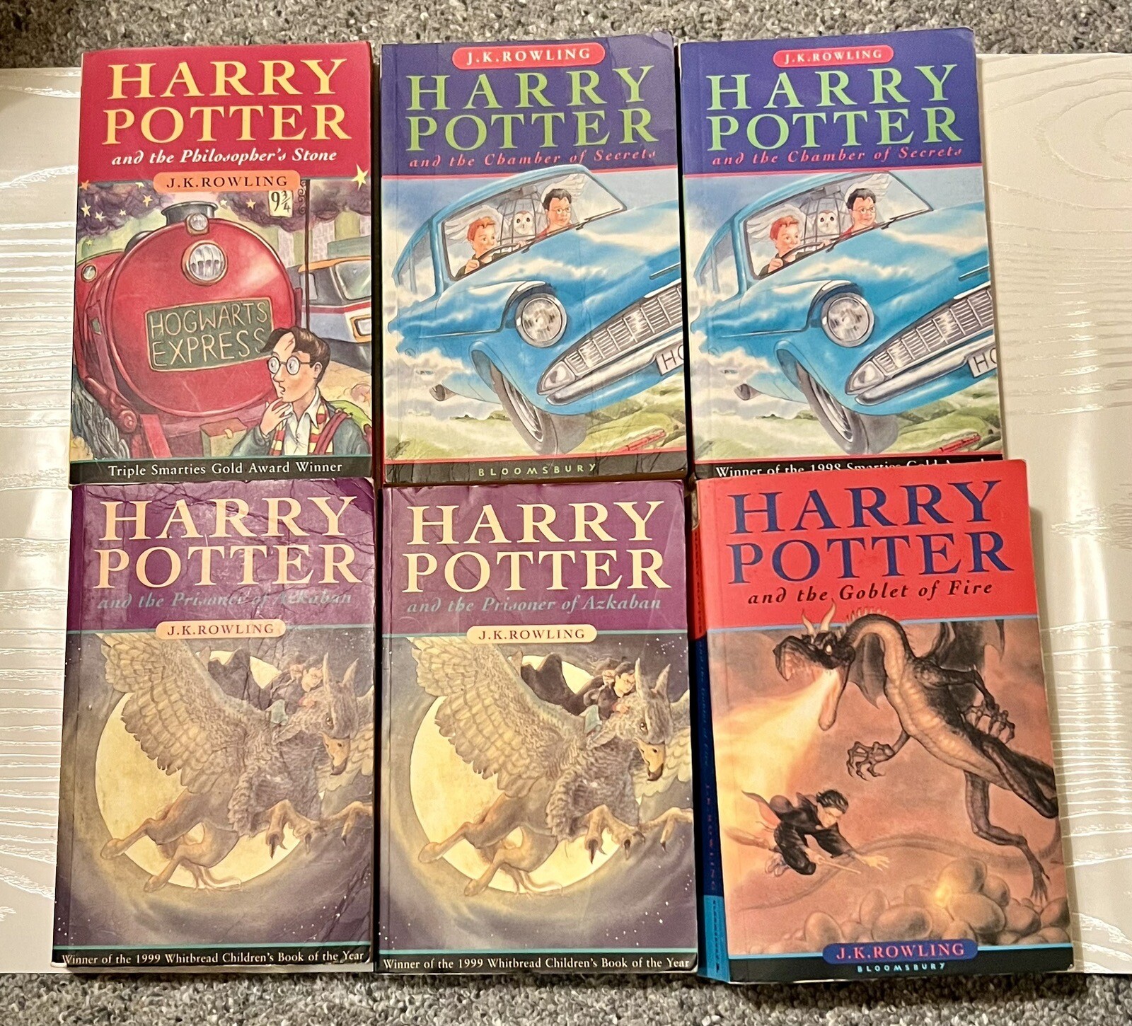 Harry Potter Books Job Lot eBay