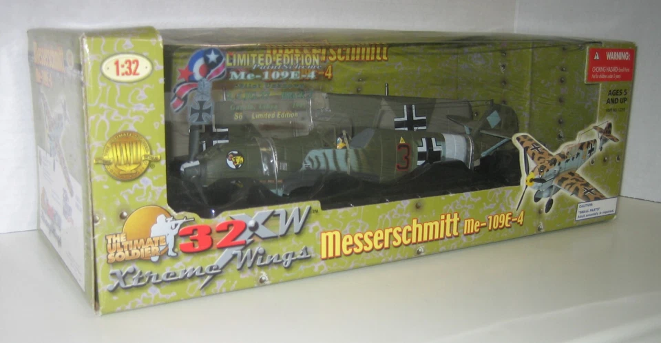 Ultimate Soldier 1/32 Второй мировой войны немецкий истребитель Messerschmitt Me-109E-4 черный 3 LE S6 - Изображение 3 из 4