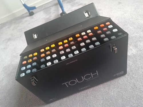 ShinHan Art TOUCH TWIN 60 Marker Set B Twin tips - 60 COLORS New!!! - Picture 3 of 3