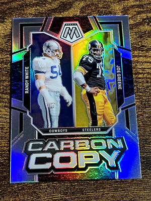 RANDY WHITE + JOE GREENE 2024 Panini Mosaic #CC-13 Carbon Copy