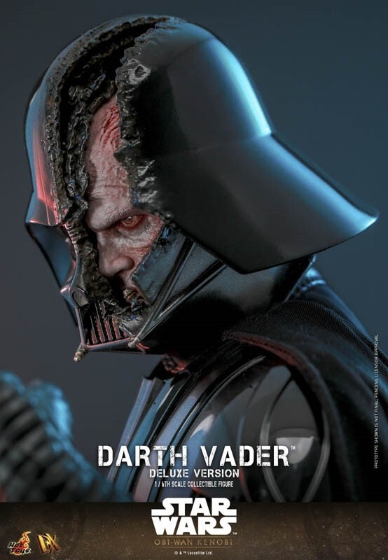 1/6 Hot Toys DX28 Star Wars Obi Wan Darth Vader Deluxe Ver. ~ New