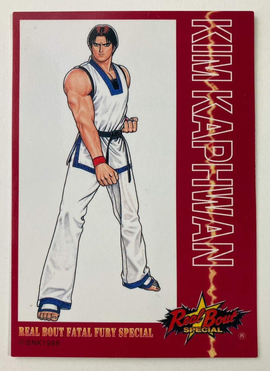 KIM KAPHWAN Real Bout FATAL FURY SPECIAL SNK Trading card Gamest