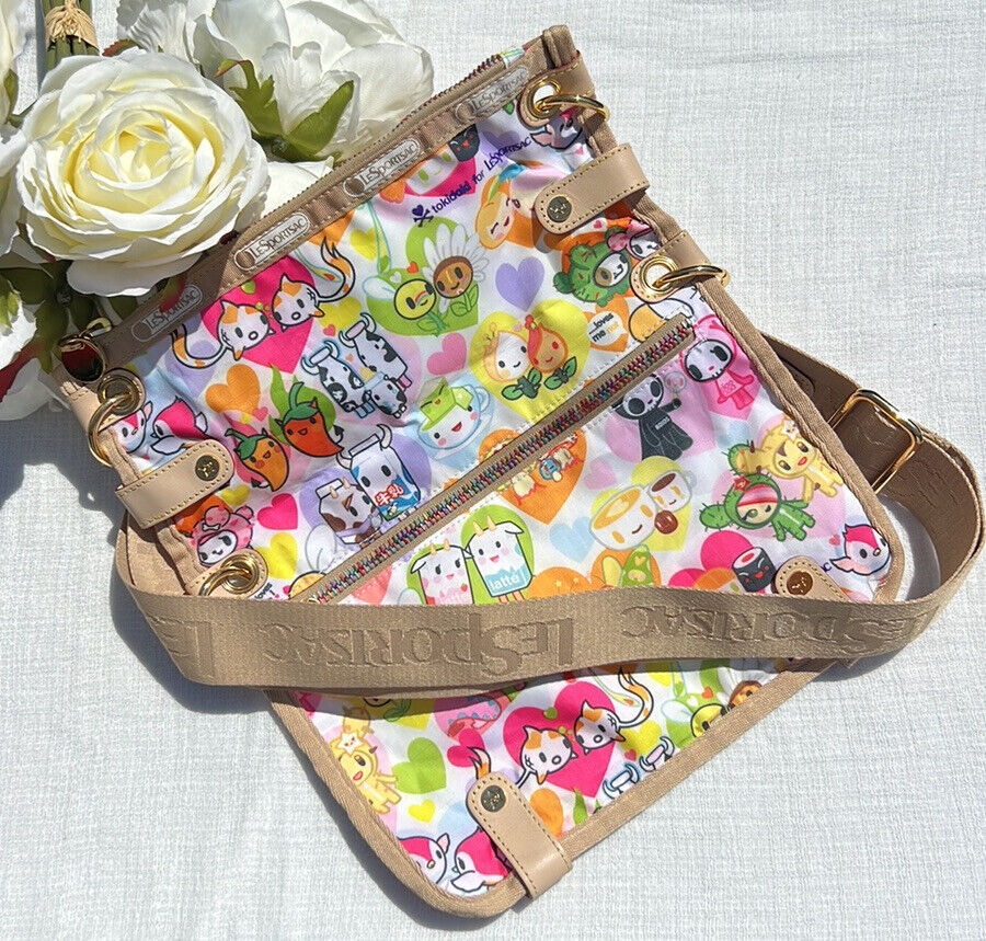 Tokidoki Lesportsac Ciao L'amore bag. 😍 | eBay Tokidoki Lesportsac Ciao L'amore bag. 😍 | eBay