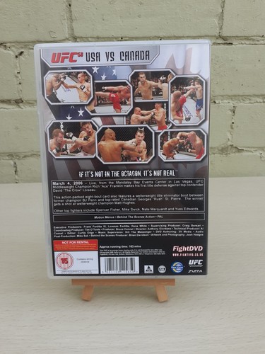 Ultimate Fighting Championship: UFC 58 - USA vs Canada (DVD, 2006) - Picture 2 of 3