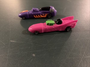 1993 Wendy’s Drag Car Pullback Pens - Lot Of 2
