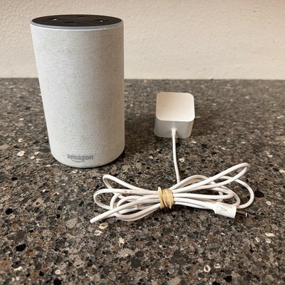 Amazon Echo (2nd Generation) Smart Assistant - Sandstone Fabric