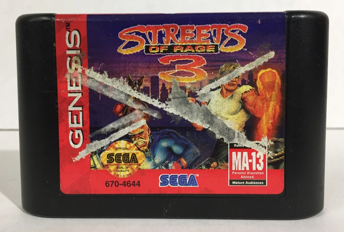 Streets of Rage 3 Video Games for sale | eBay