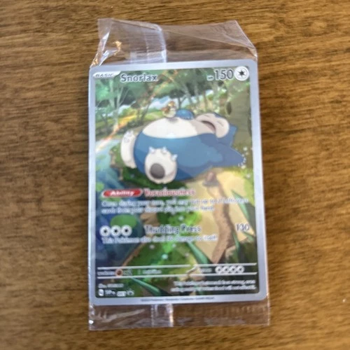 Pokémon TCG Snorlax Promo Card 051 Sealed NM Condition
