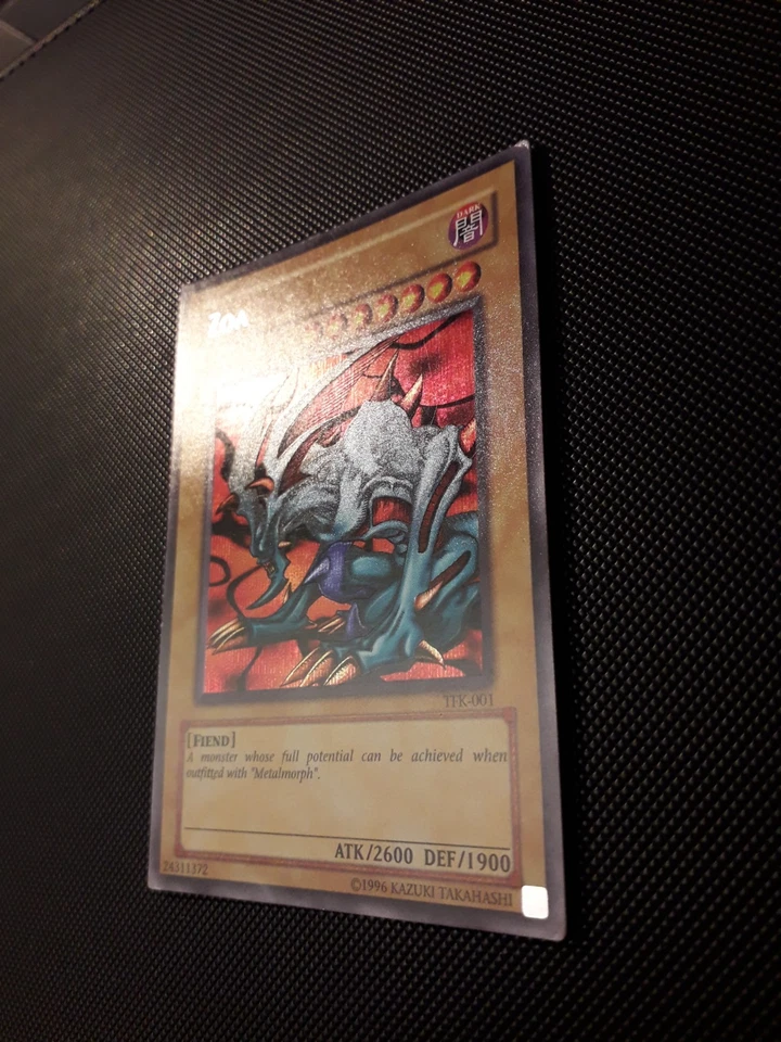 Yu-Gi-Oh! Zoa, TFK-001, Secret Rare, 2. Edition, Englisch, Light Played - Bild 3 von 4