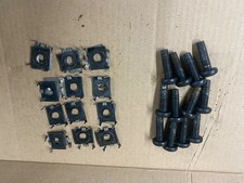 2015-2025 Ford Transit Van Bench Seat Floor Tracks Bolts With Washers Qt12 2015-2025 Ford Transit Van Bench Seat Floor Tracks Bolts With Washers Qt12