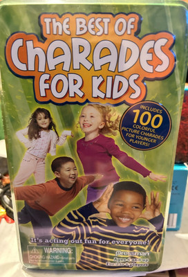 The Best of Charades for Kids New & Sealed