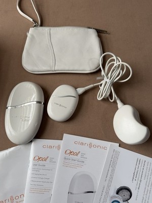 Clarisonic Opal Sonic Skin Infusion System Device, Charger, Bag, Guide Works