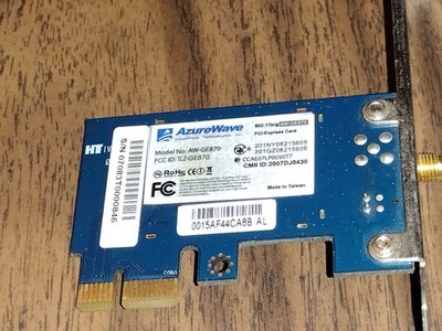 Azurewave Aw-ge870 Wi-Fi Pcie1x